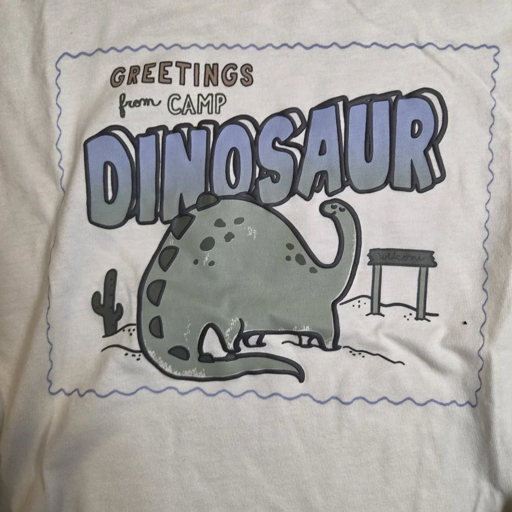 NWT Carter's Dinosaur Longsleeve Shirt Boy's Size 4T